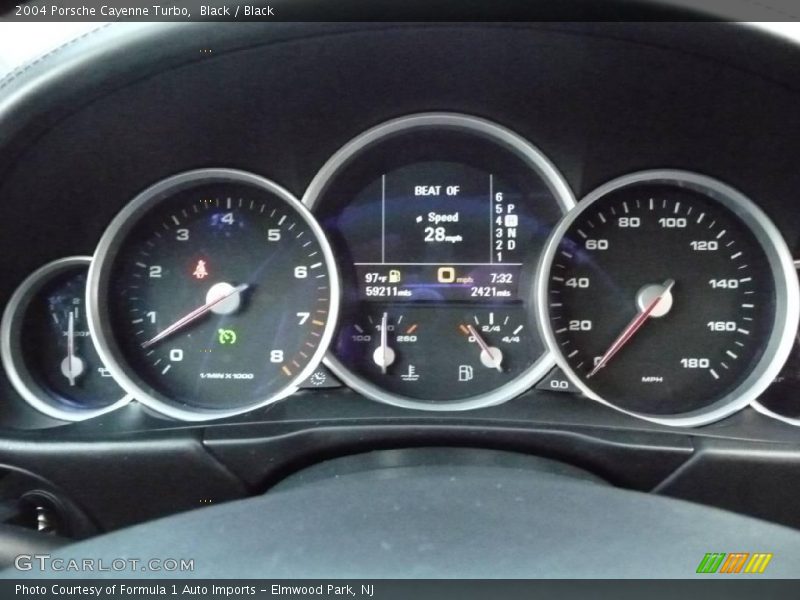 Black / Black 2004 Porsche Cayenne Turbo