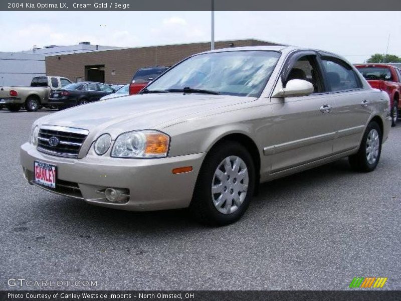 Cream Gold / Beige 2004 Kia Optima LX