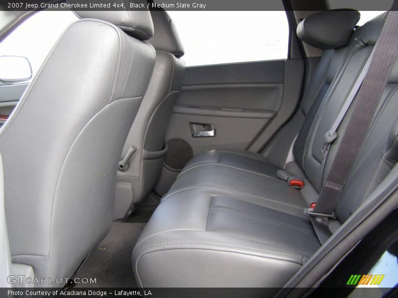 Black / Medium Slate Gray 2007 Jeep Grand Cherokee Limited 4x4