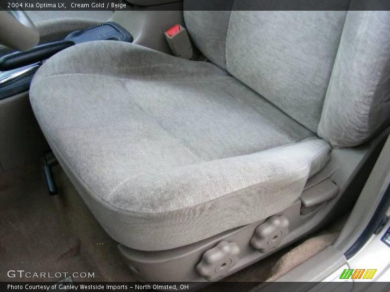 Cream Gold / Beige 2004 Kia Optima LX