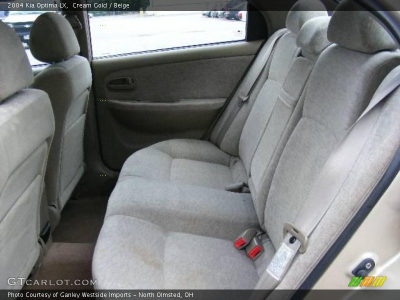 Cream Gold / Beige 2004 Kia Optima LX