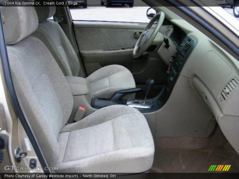 Cream Gold / Beige 2004 Kia Optima LX