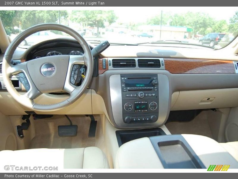 Summit White / Light Tan 2007 GMC Yukon XL 1500 SLT