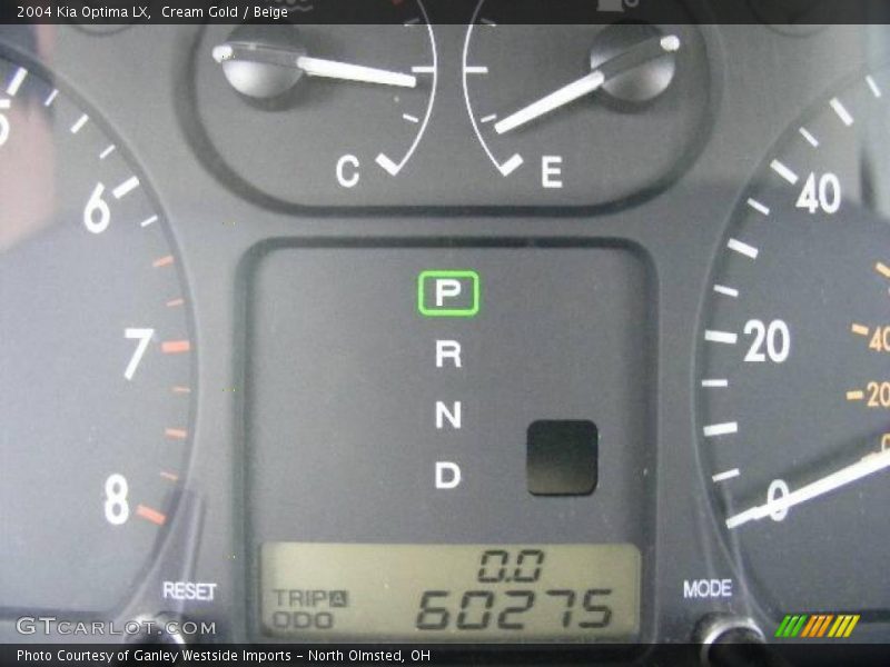 Cream Gold / Beige 2004 Kia Optima LX