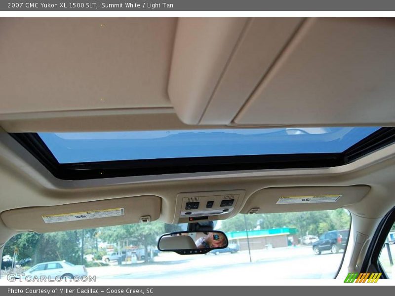 Summit White / Light Tan 2007 GMC Yukon XL 1500 SLT