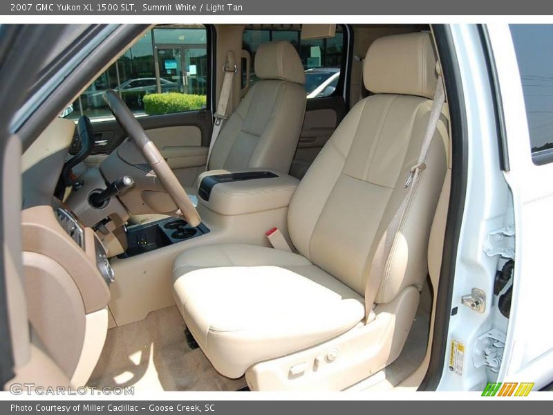 Summit White / Light Tan 2007 GMC Yukon XL 1500 SLT