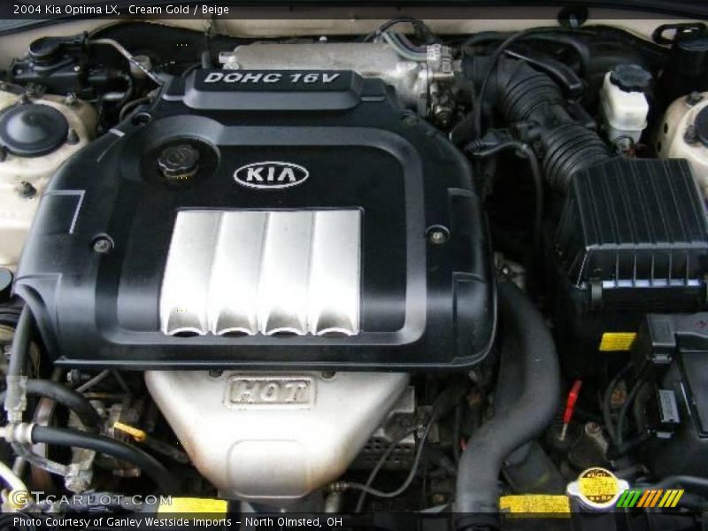 Cream Gold / Beige 2004 Kia Optima LX