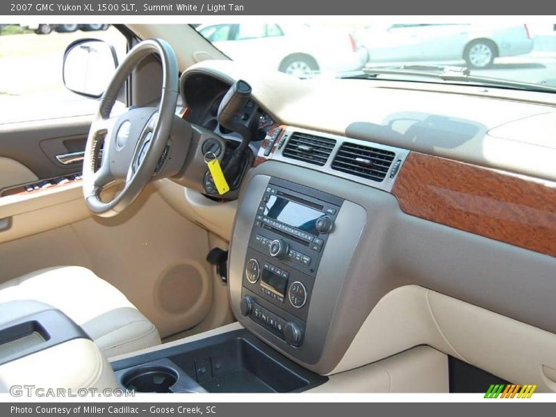 Summit White / Light Tan 2007 GMC Yukon XL 1500 SLT