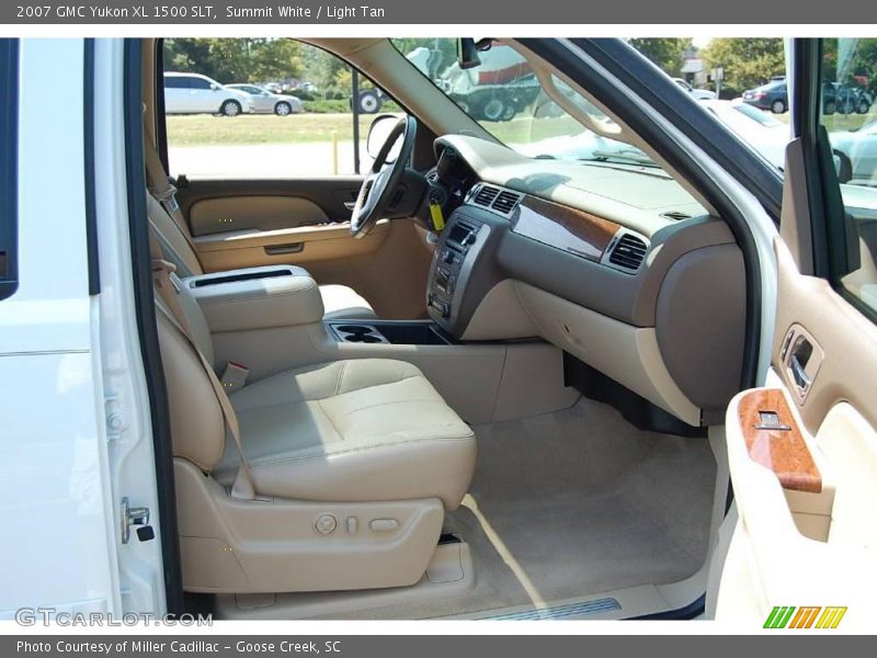Summit White / Light Tan 2007 GMC Yukon XL 1500 SLT