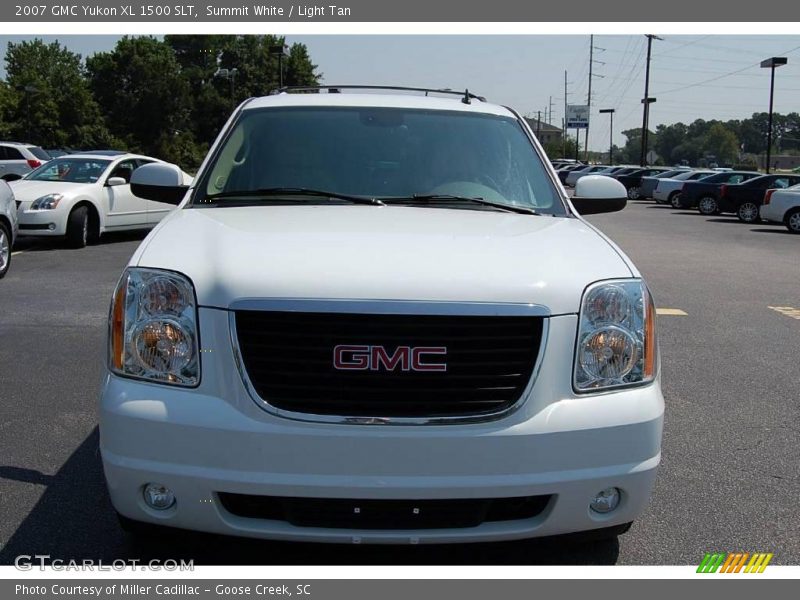Summit White / Light Tan 2007 GMC Yukon XL 1500 SLT