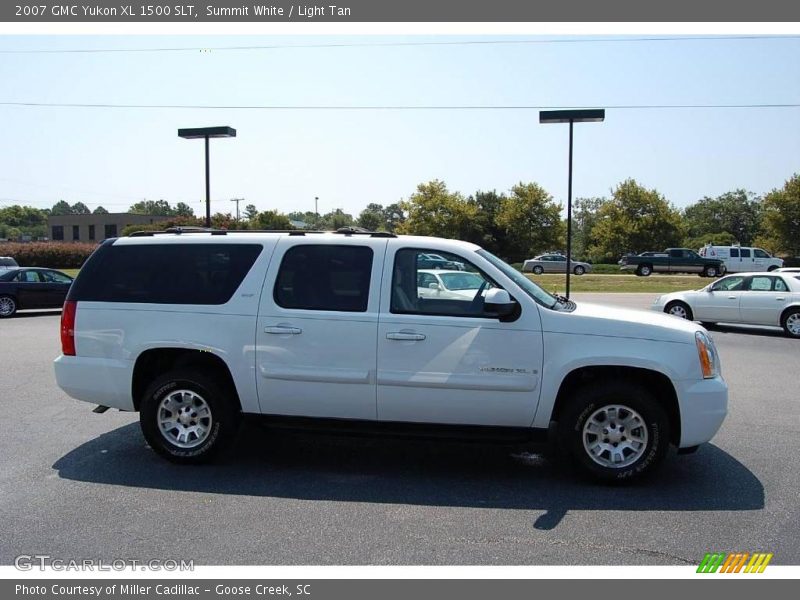 Summit White / Light Tan 2007 GMC Yukon XL 1500 SLT