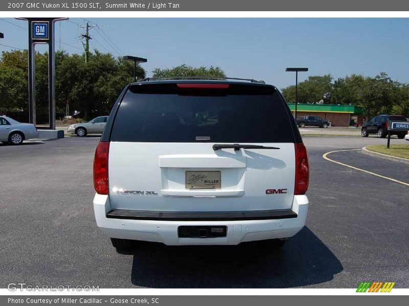 Summit White / Light Tan 2007 GMC Yukon XL 1500 SLT