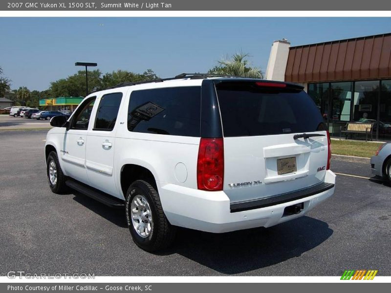 Summit White / Light Tan 2007 GMC Yukon XL 1500 SLT