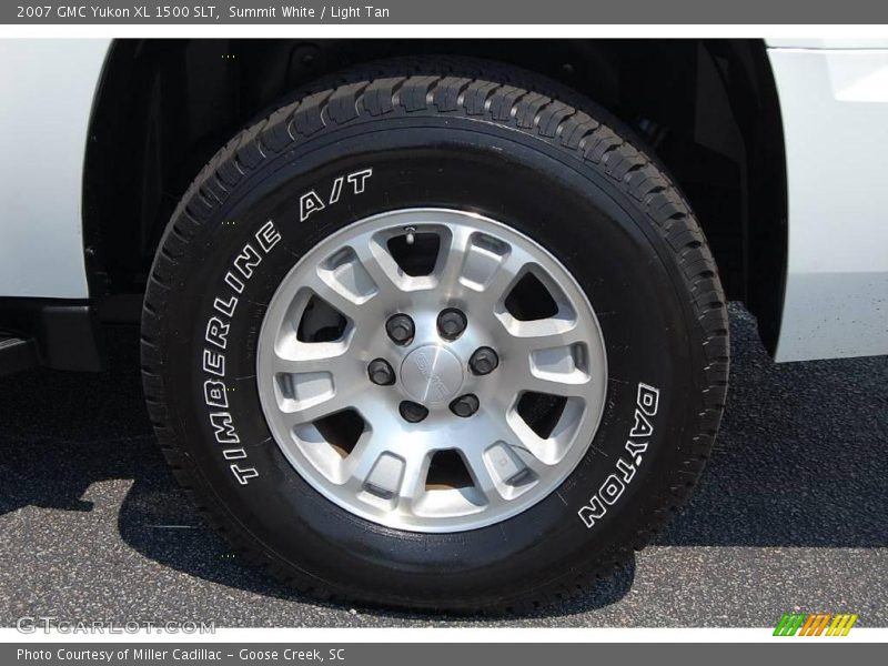Summit White / Light Tan 2007 GMC Yukon XL 1500 SLT