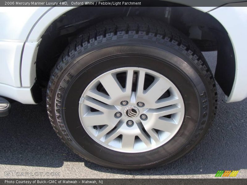 Oxford White / Pebble/Light Parchment 2006 Mercury Mariner Luxury 4WD