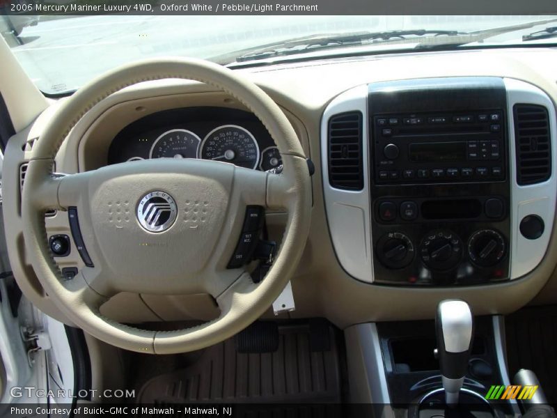 Oxford White / Pebble/Light Parchment 2006 Mercury Mariner Luxury 4WD