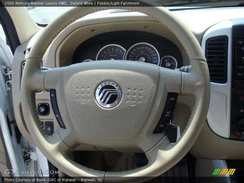 Oxford White / Pebble/Light Parchment 2006 Mercury Mariner Luxury 4WD