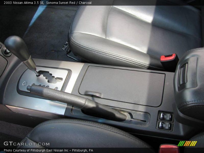 Sonoma Sunset Red / Charcoal 2003 Nissan Altima 3.5 SE