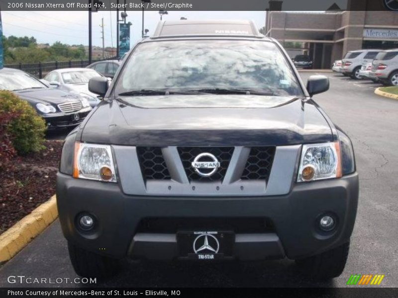 Super Black / Steel/Graphite 2006 Nissan Xterra Off Road 4x4