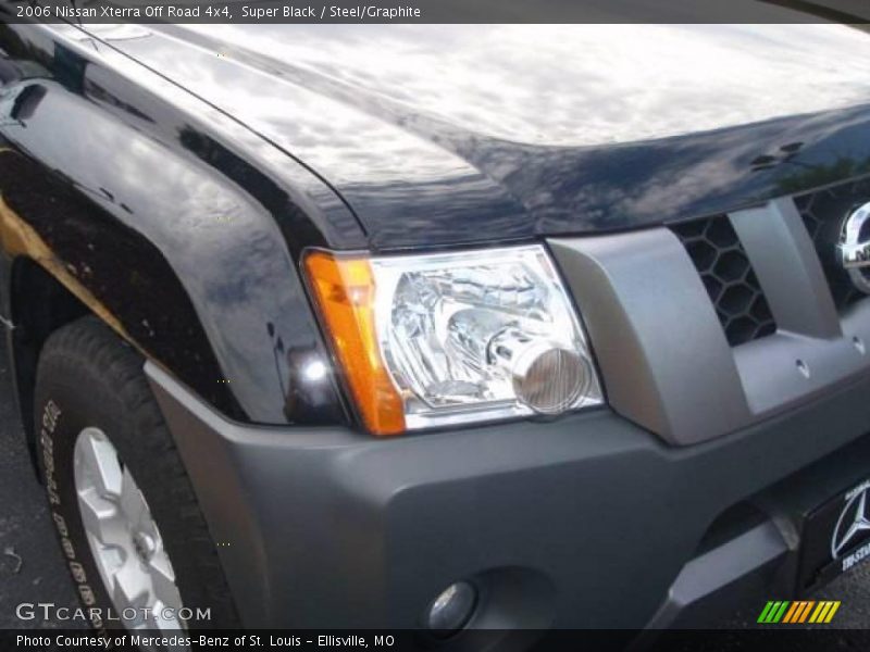 Super Black / Steel/Graphite 2006 Nissan Xterra Off Road 4x4