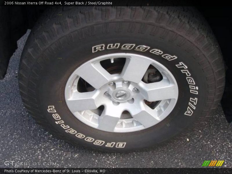Super Black / Steel/Graphite 2006 Nissan Xterra Off Road 4x4
