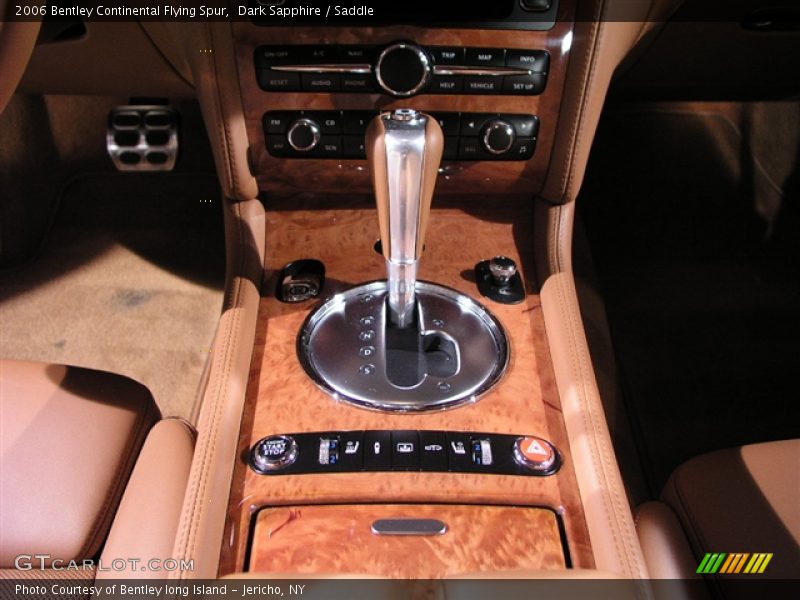 Dark Sapphire / Saddle 2006 Bentley Continental Flying Spur