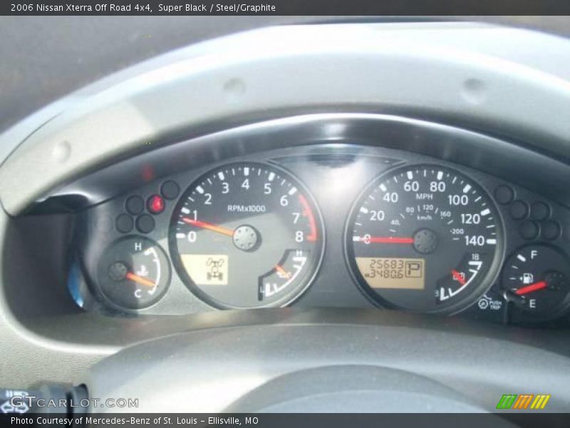 Super Black / Steel/Graphite 2006 Nissan Xterra Off Road 4x4
