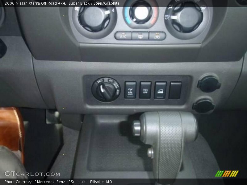 Super Black / Steel/Graphite 2006 Nissan Xterra Off Road 4x4