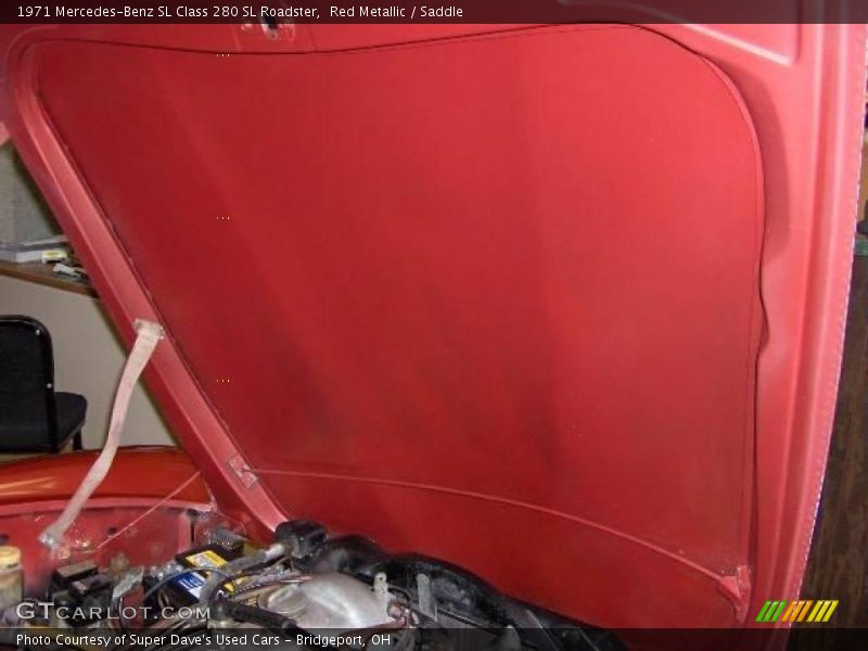 Red Metallic / Saddle 1971 Mercedes-Benz SL Class 280 SL Roadster