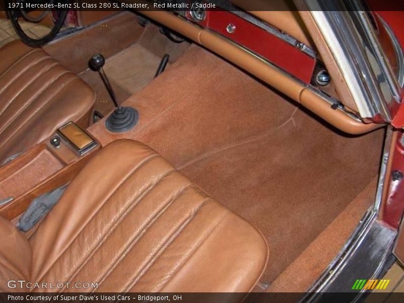 Red Metallic / Saddle 1971 Mercedes-Benz SL Class 280 SL Roadster