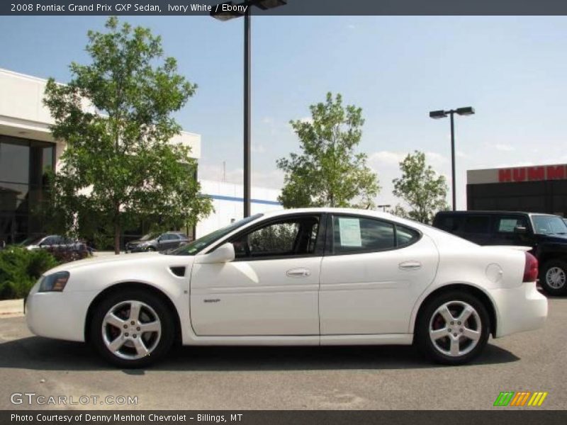 Ivory White / Ebony 2008 Pontiac Grand Prix GXP Sedan