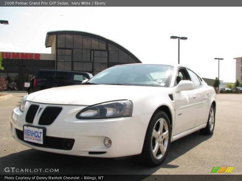 Ivory White / Ebony 2008 Pontiac Grand Prix GXP Sedan