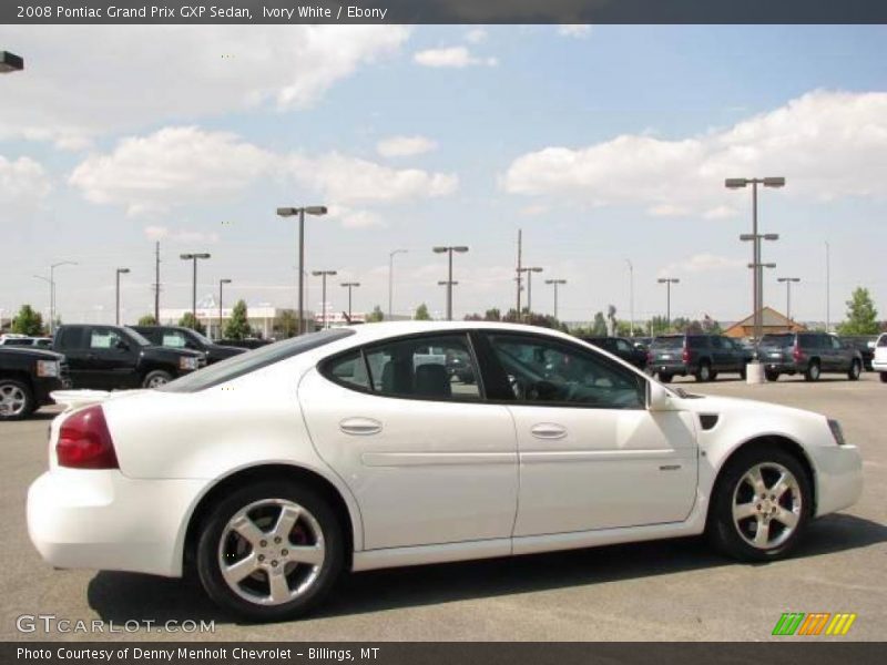 Ivory White / Ebony 2008 Pontiac Grand Prix GXP Sedan