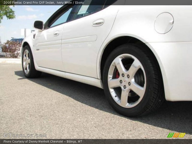Ivory White / Ebony 2008 Pontiac Grand Prix GXP Sedan
