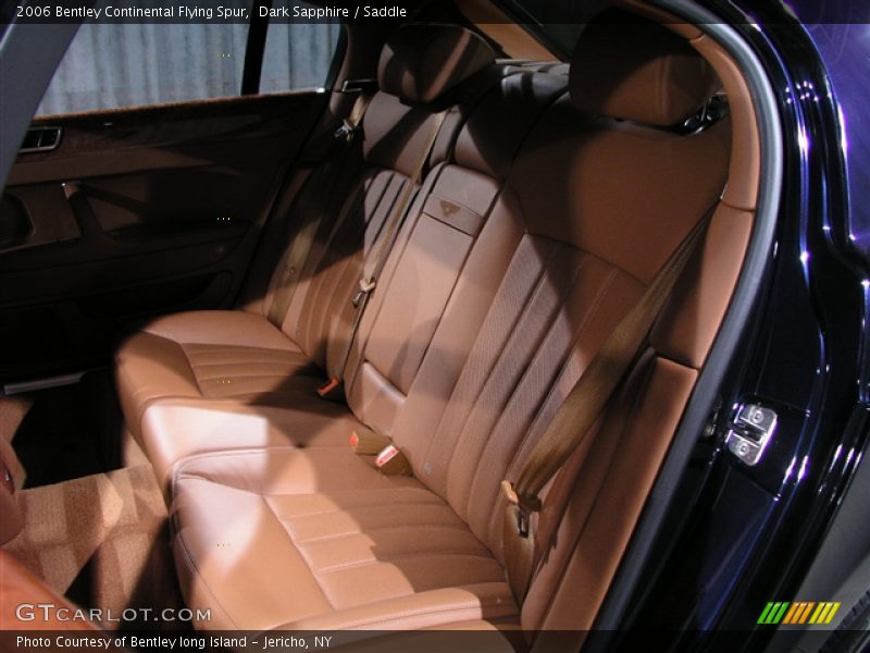 Dark Sapphire / Saddle 2006 Bentley Continental Flying Spur