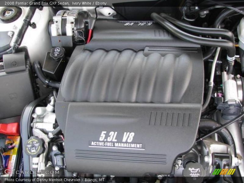 Ivory White / Ebony 2008 Pontiac Grand Prix GXP Sedan