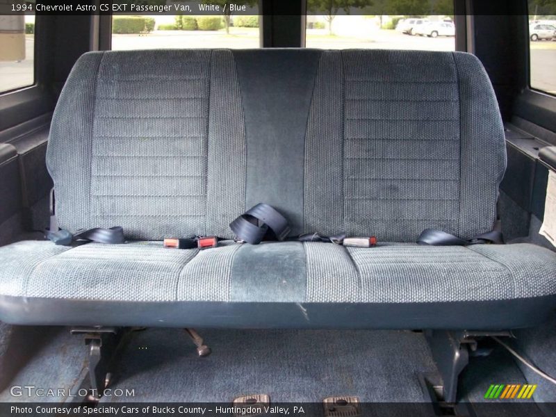 White / Blue 1994 Chevrolet Astro CS EXT Passenger Van