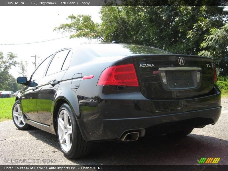 Nighthawk Black Pearl / Ebony 2005 Acura TL 3.2
