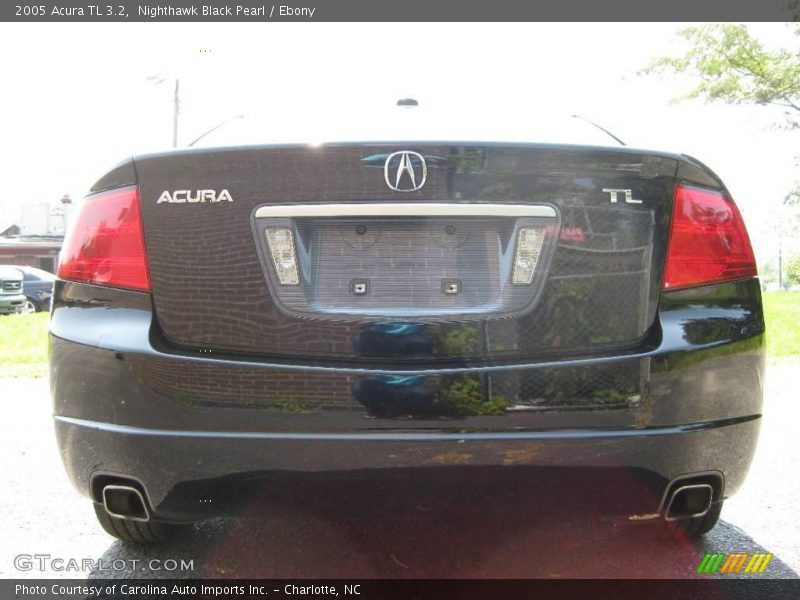 Nighthawk Black Pearl / Ebony 2005 Acura TL 3.2