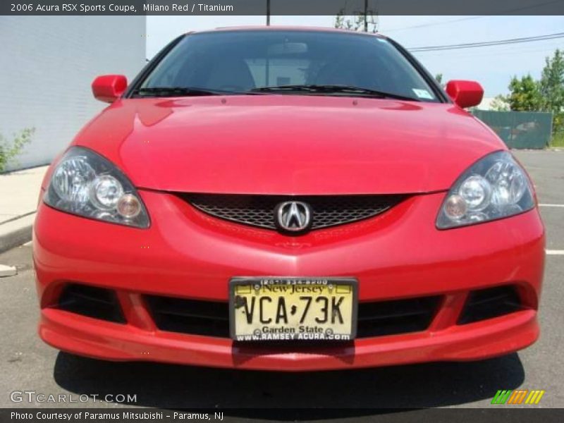 Milano Red / Titanium 2006 Acura RSX Sports Coupe