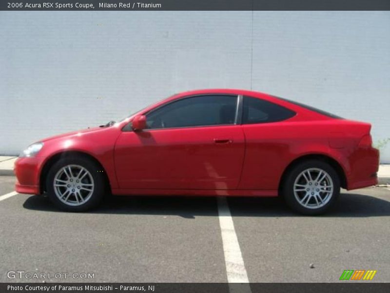 Milano Red / Titanium 2006 Acura RSX Sports Coupe