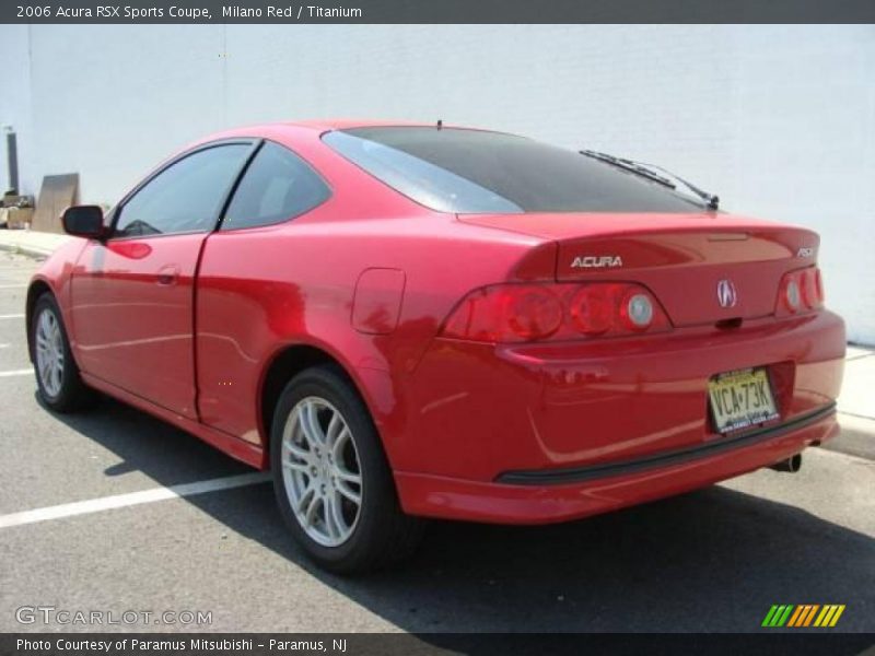 Milano Red / Titanium 2006 Acura RSX Sports Coupe