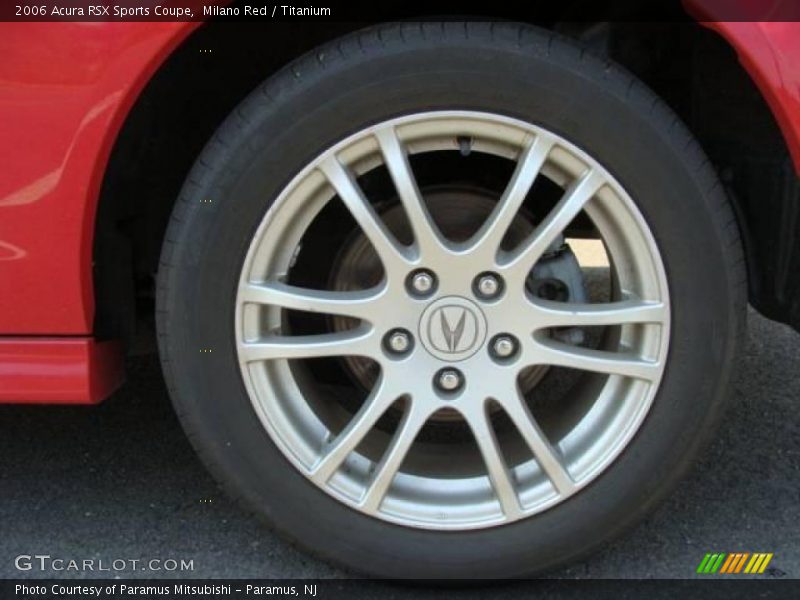 Milano Red / Titanium 2006 Acura RSX Sports Coupe