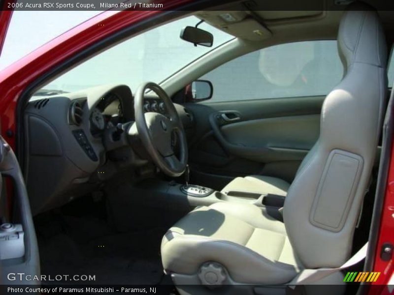 Milano Red / Titanium 2006 Acura RSX Sports Coupe