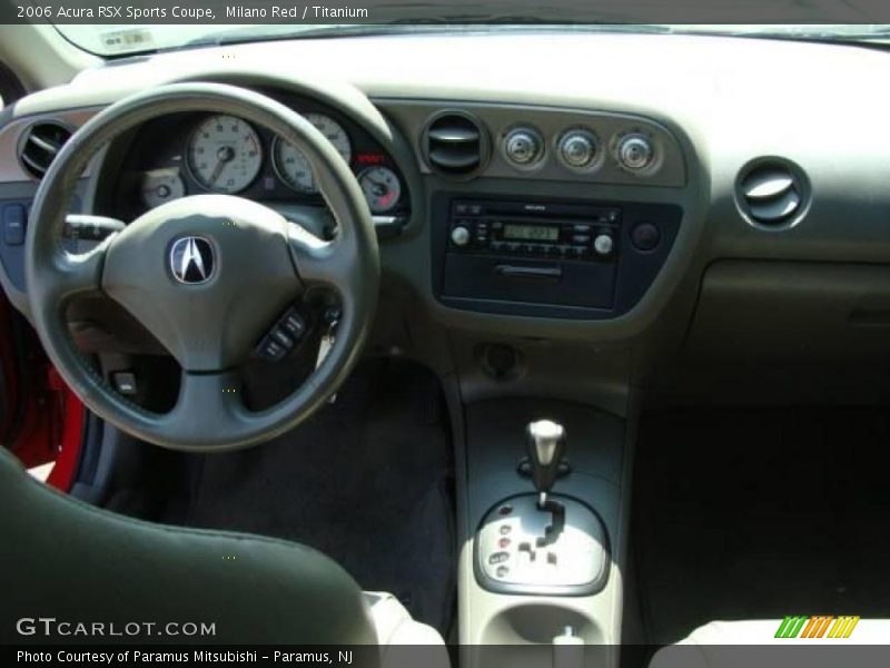 Milano Red / Titanium 2006 Acura RSX Sports Coupe