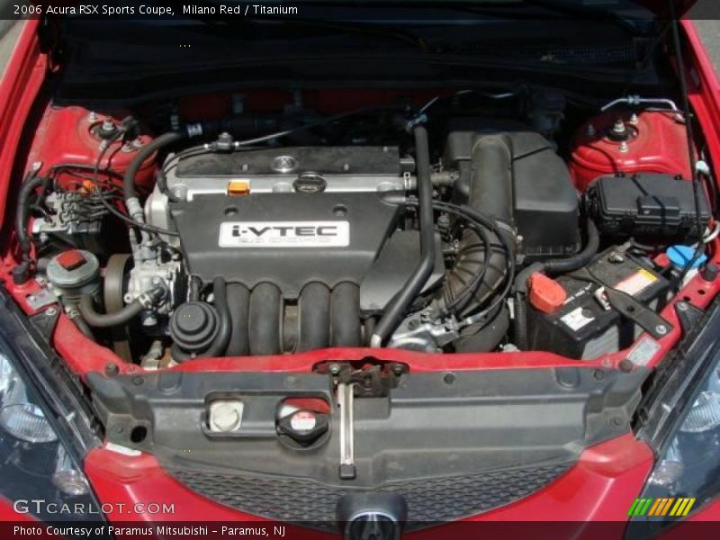 Milano Red / Titanium 2006 Acura RSX Sports Coupe