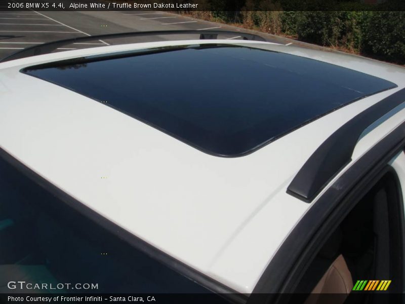Alpine White / Truffle Brown Dakota Leather 2006 BMW X5 4.4i