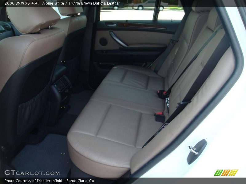 Alpine White / Truffle Brown Dakota Leather 2006 BMW X5 4.4i