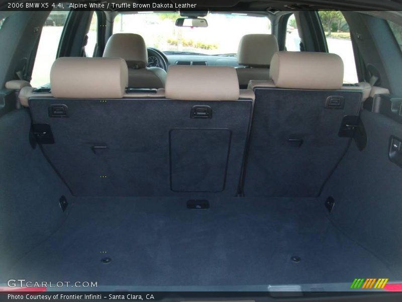 Alpine White / Truffle Brown Dakota Leather 2006 BMW X5 4.4i