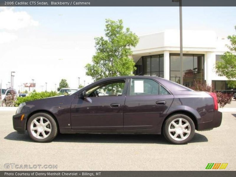 Blackberry / Cashmere 2006 Cadillac CTS Sedan